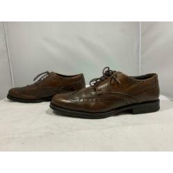 Comfortabele bruine Hush Puppies veterschoen, mt 42