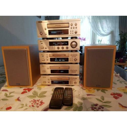 Te koop denon stereo sets met a.b