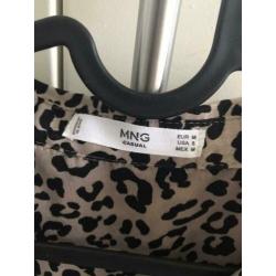 Panterblouse MANGO maat M
