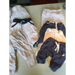 Leuk pakket babykleding jongen maat 62