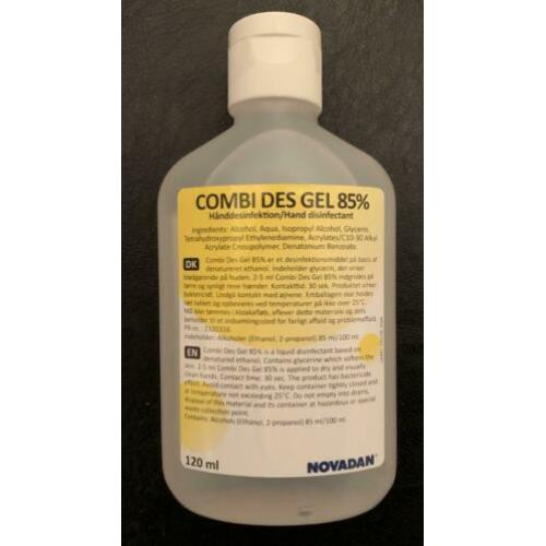 Novadan handdesinfectie / desinfectiegel 120 ml 85% EU
