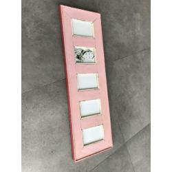 Fotolijst hout roze