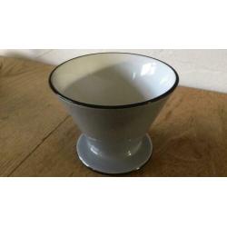 Koffiefilter,aardewerk,slow coffee,filterkoffie,vintage