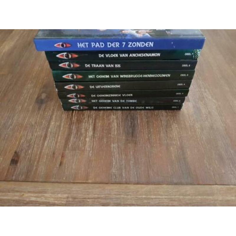 Complete boekenserie het huis Anubis