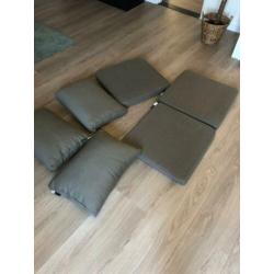 Lounche kussens 6 stuks