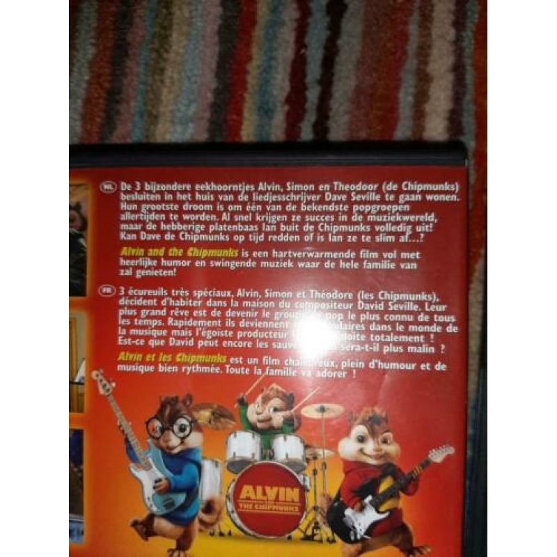 Alvin and the chipmunks deel 1, 2 en 3