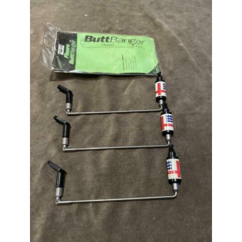 3x solar tackle butt banger swinger 140mm 3-lions fluoro