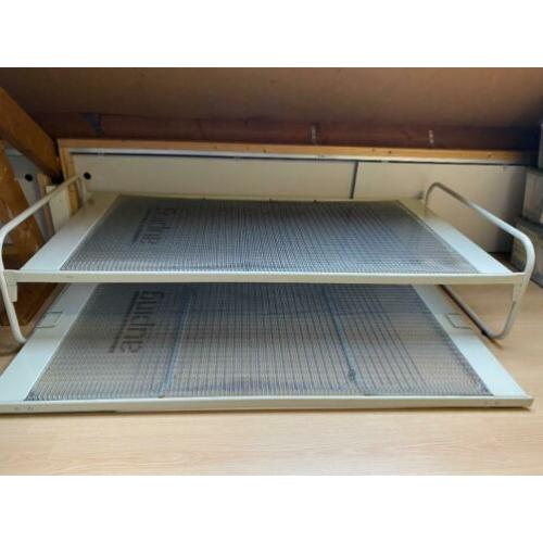 2x Auping bedden met spiraalbodem