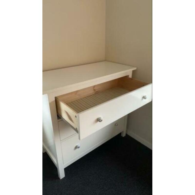 Ladekast wit - 3 laden - 96x110x51