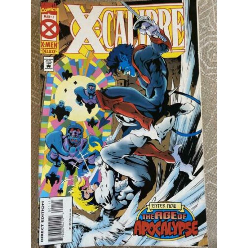 X-Men Age of Apocalypse (Amerikaans) €15,00 per stuk.