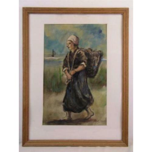 Gesigneerd Jozef Israels