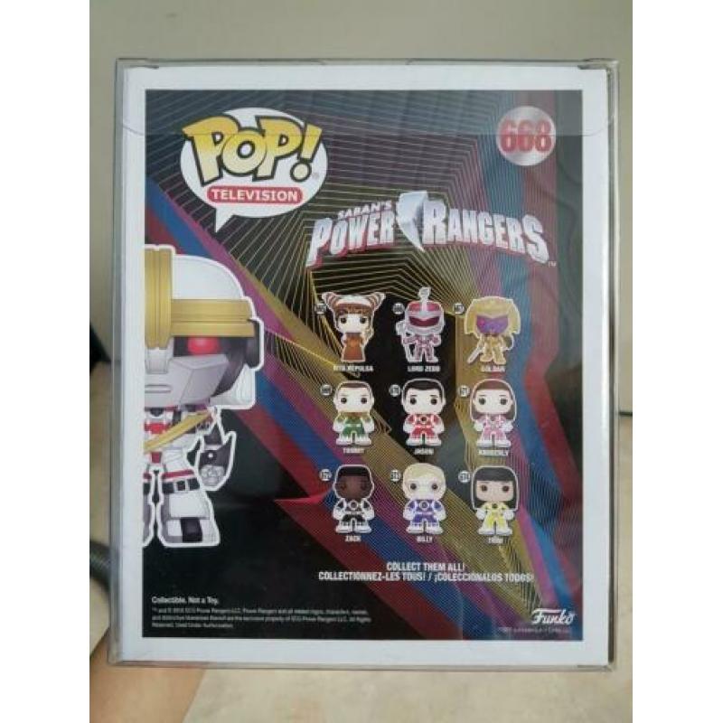 Power Rangers - 6inch Pop Funko (nieuw)