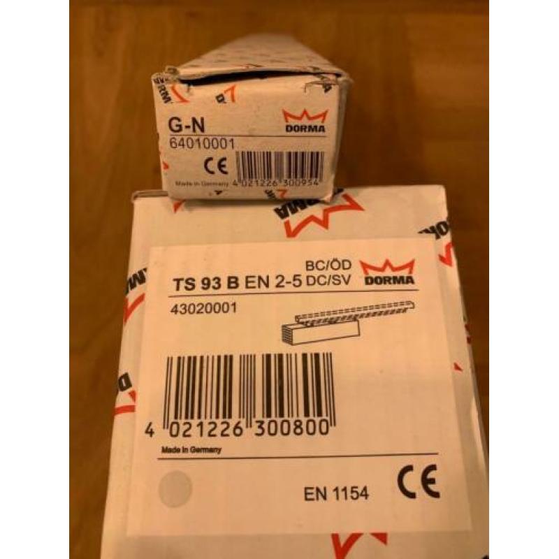 Deurdranger Dorma TS 93 B met Glijarm