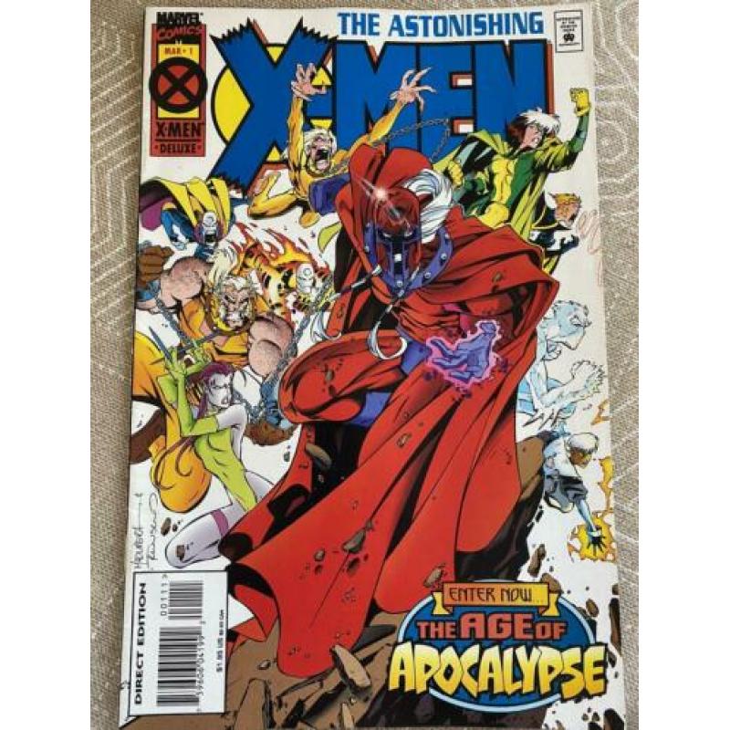 X-Men Age of Apocalypse (Amerikaans) €15,00 per stuk.