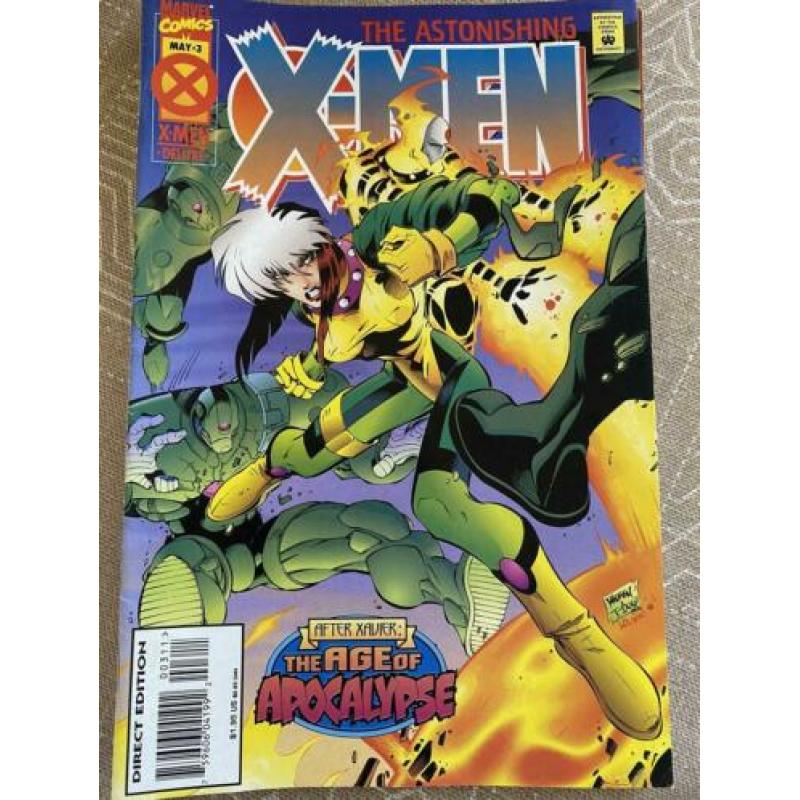 X-Men Age of Apocalypse (Amerikaans) €15,00 per stuk.