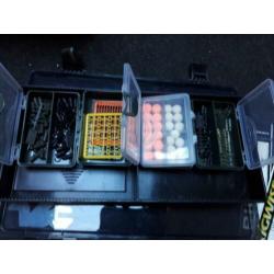 Jrc tackle box inclusief karpermateriaal