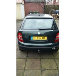 Skoda Fabia 1.4 50KW 2001 Groen hatchback handgeschakeld