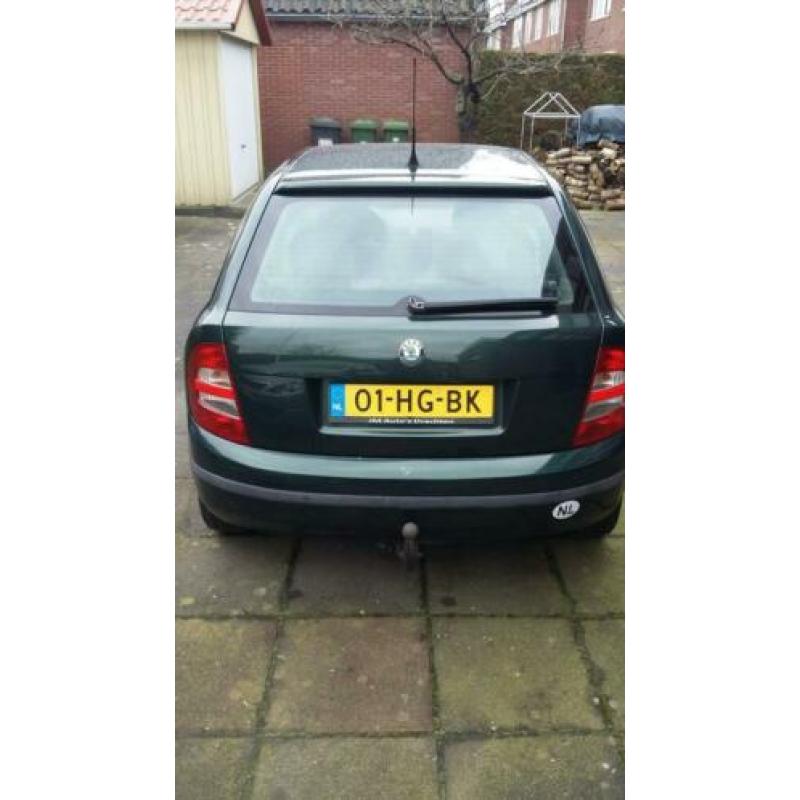 Skoda Fabia 1.4 50KW 2001 Groen hatchback handgeschakeld