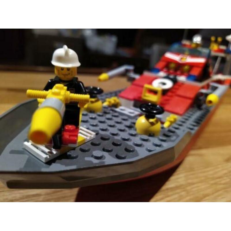 Lego City 7906 grote brandweer boot - compleet