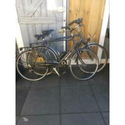 3x opknapper fietsen (herenfiets)