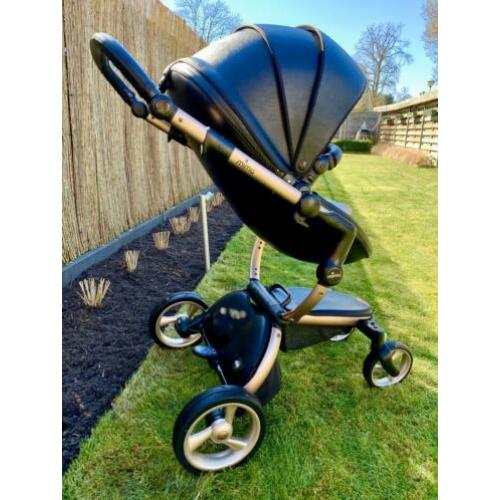 Mima kinderwagen XARI ROSE GOLD/BLACK (reiswieg+starterpack)