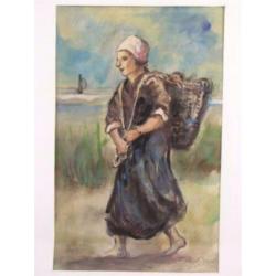 Gesigneerd Jozef Israels