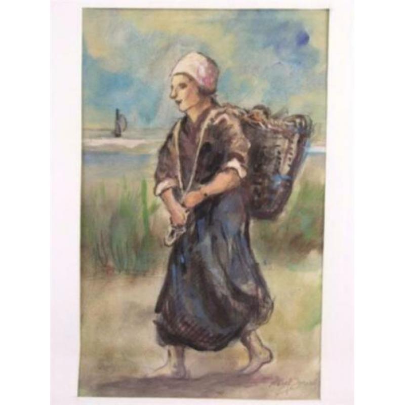 Gesigneerd Jozef Israels