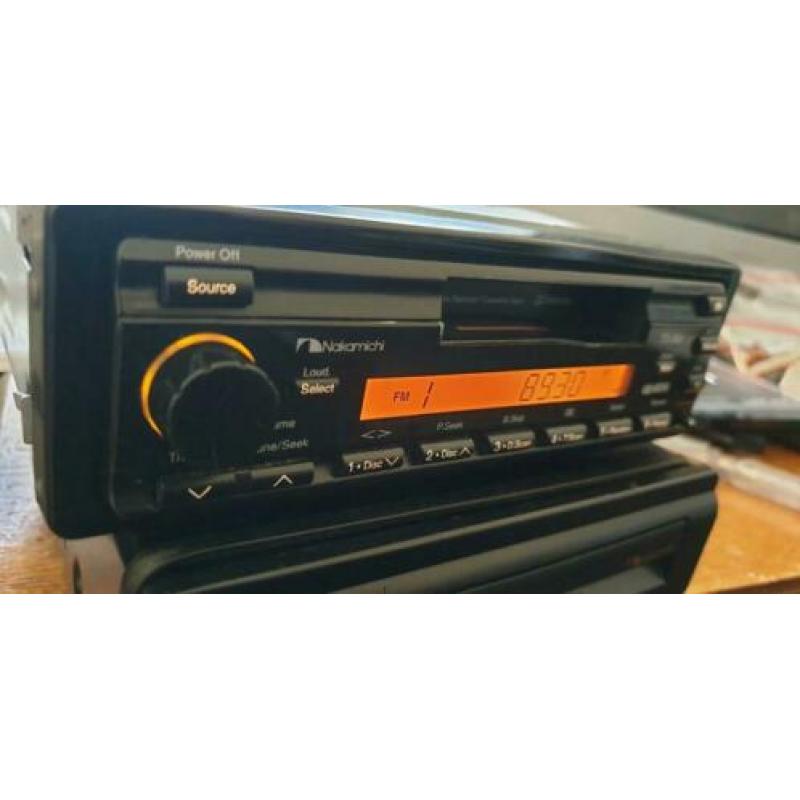 Oldtimer/youngtimer radio nakamichi autoradio
