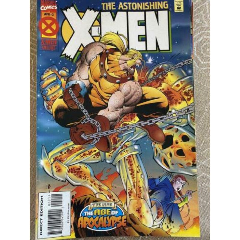 X-Men Age of Apocalypse (Amerikaans) €15,00 per stuk.