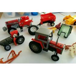 Britains tractor en werktuigen