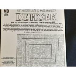 Puzzel, De Hoek, de puzzel die u gek maakt! 1000 stukjes