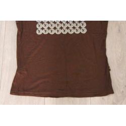 Dames bruin blouse LOUIS VUITTON, maat L (SD)