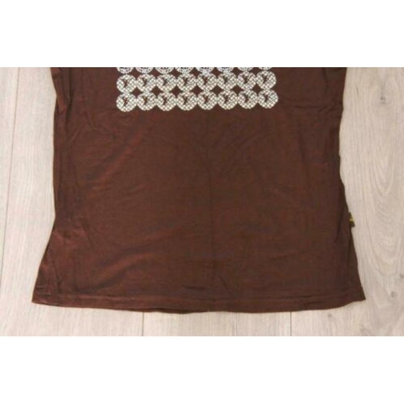 Dames bruin blouse LOUIS VUITTON, maat L (SD)