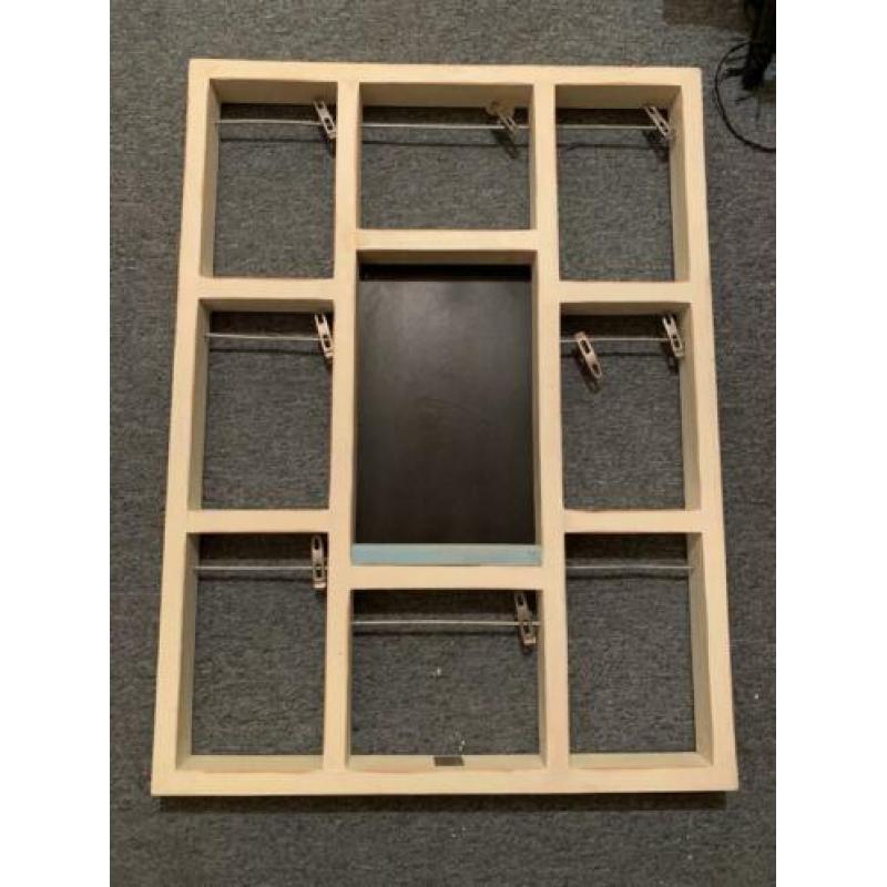 Riviera de Maison fotolijst (hanger) met krijtbord, 2 stuks