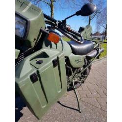 Harley Davidson MT 350 Unieke Army Bike- Collectors Item