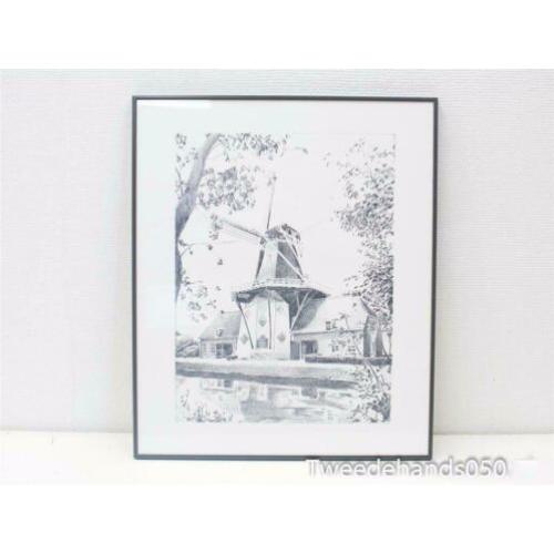 Molen prent schilderij 88007