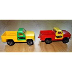 Tonka pick-up truck, 2 stuks.