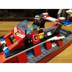Lego City 7906 grote brandweer boot - compleet