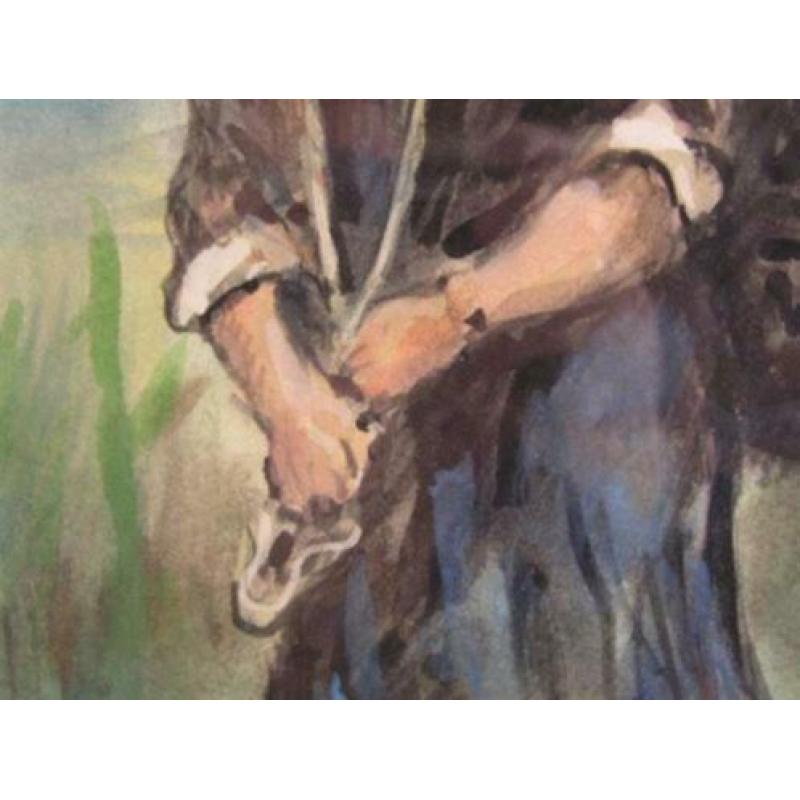 Gesigneerd Jozef Israels