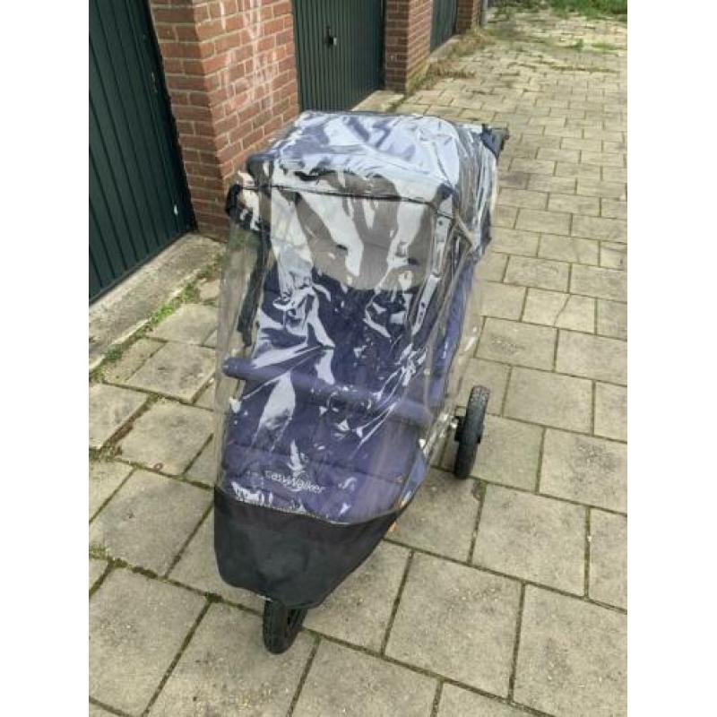 Easywalker Sky Blauw - wieg en buggy - voetenzak - regenhoes