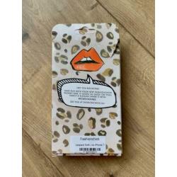 *NIEUW!* iPhone 7S cover / softcase panterprint Fashionchick