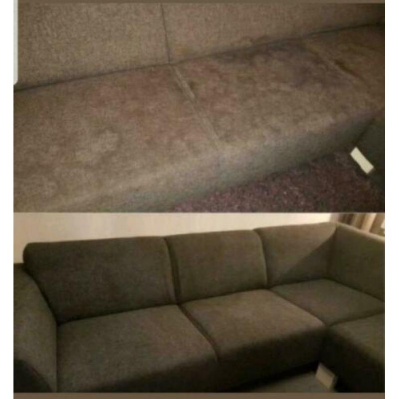 Bank reinigen, Stoelen reinigen, Tapijt reinigen.
