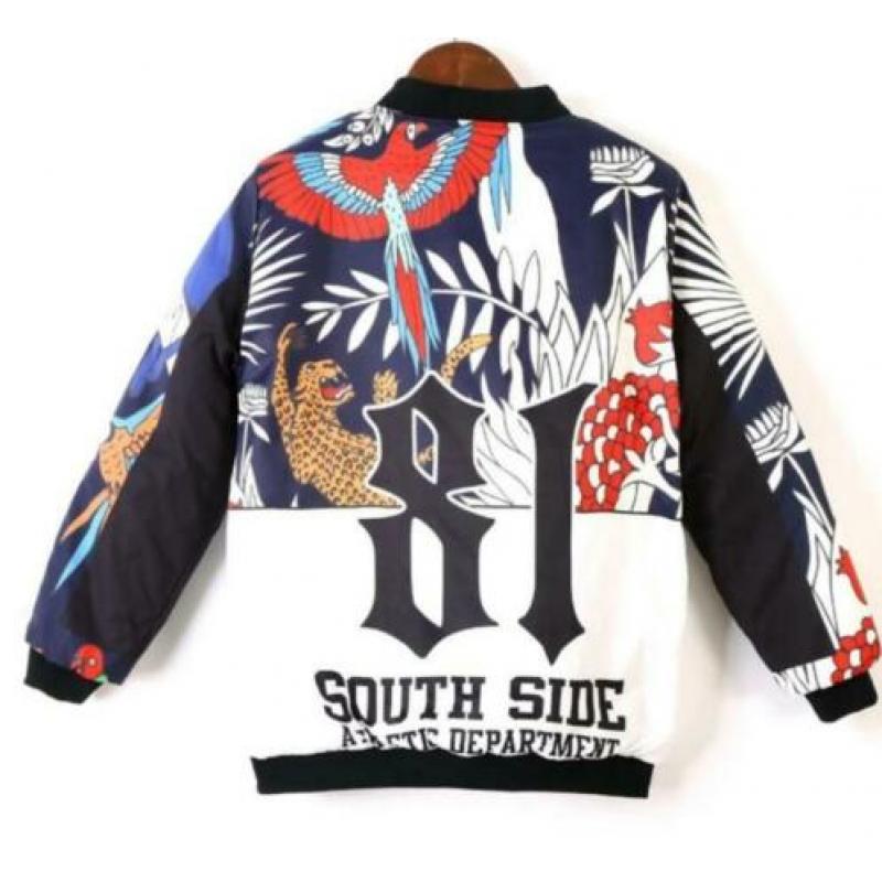 supertof stoer gewatteerd winterjack streetstyle 38/40