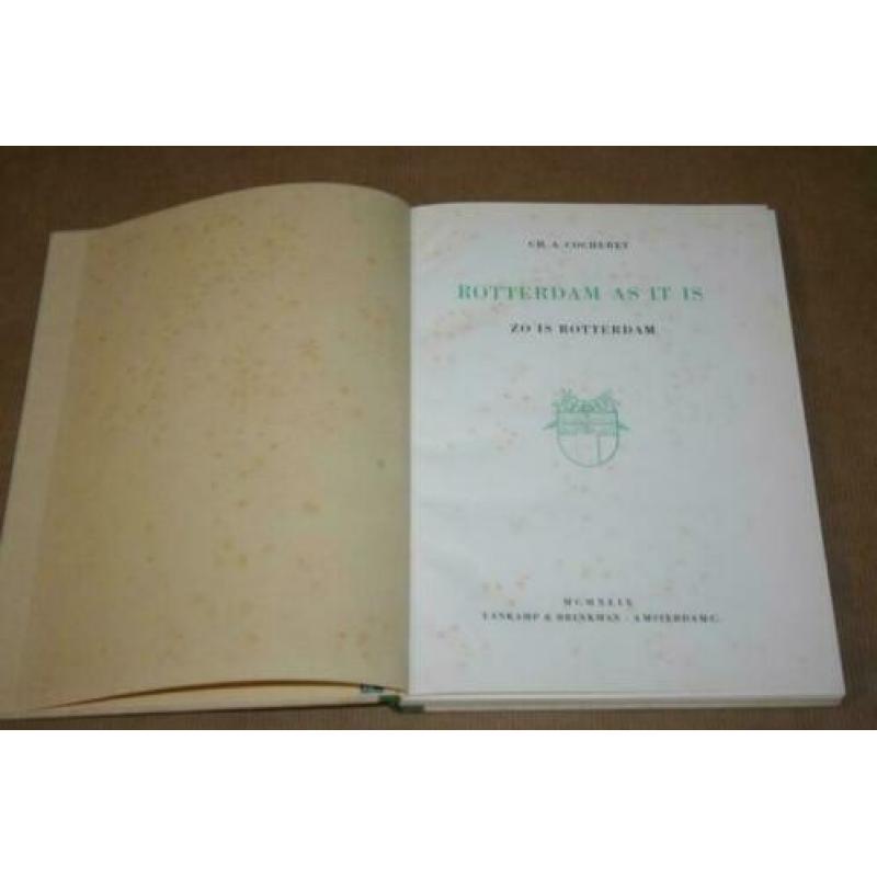 Fotoboek - Zo is Rotterdam - Rotterdam as it is - 1949 !!