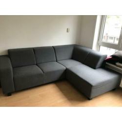 Hoekbank Rechts Joost 75x234x175 donkergrijs