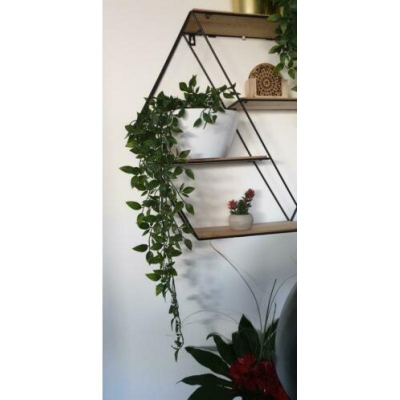 Twee Indoor & Outdoor Plantenbakken HOOGGLANS WIT