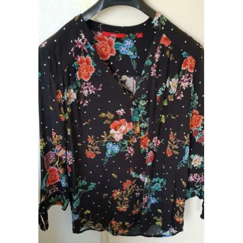 Mooie dunne blouse van S.Oliver maat 38
