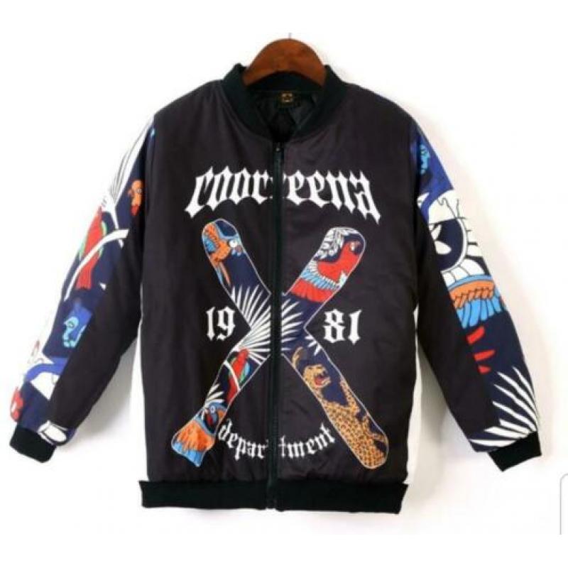 supertof stoer gewatteerd winterjack streetstyle 38/40