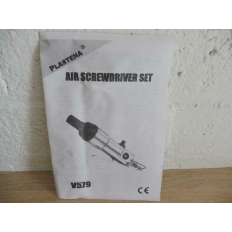 Pneumatische SCHROEVENDRAAIER set NIEUW
