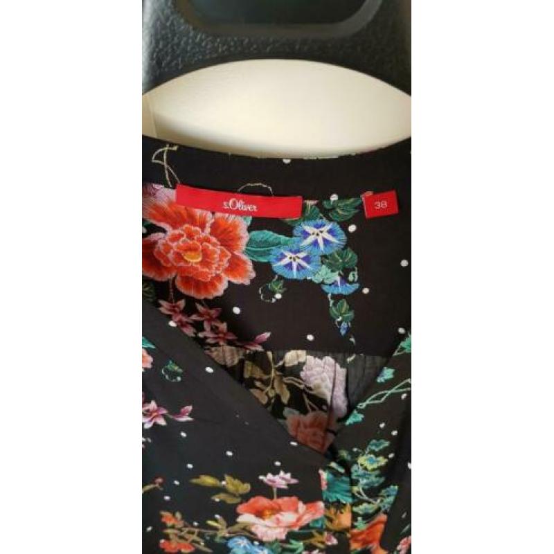 Mooie dunne blouse van S.Oliver maat 38